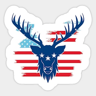 American elk Sticker